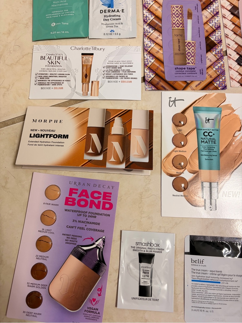 20 face sample bundle - Picture 3 of 5